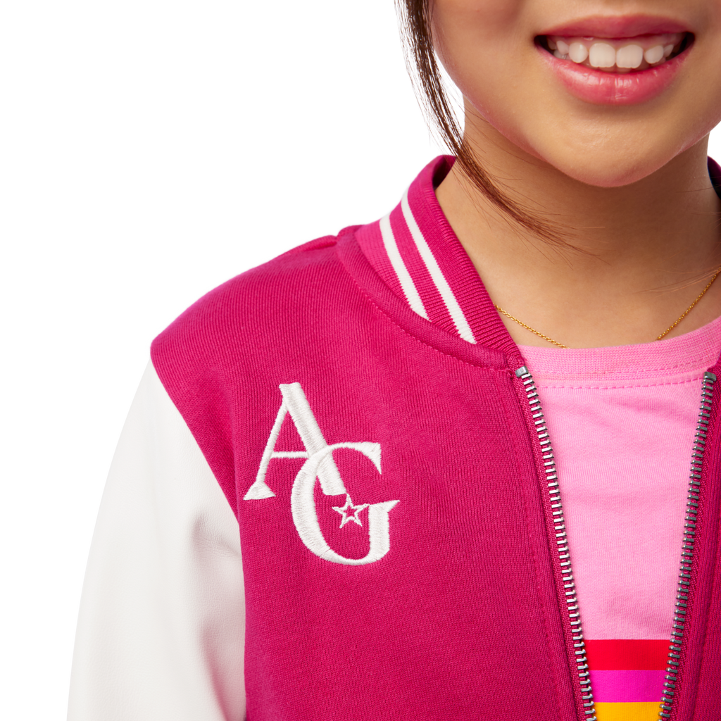 AG™ Star Squad Varsity Jacket for Girls C8