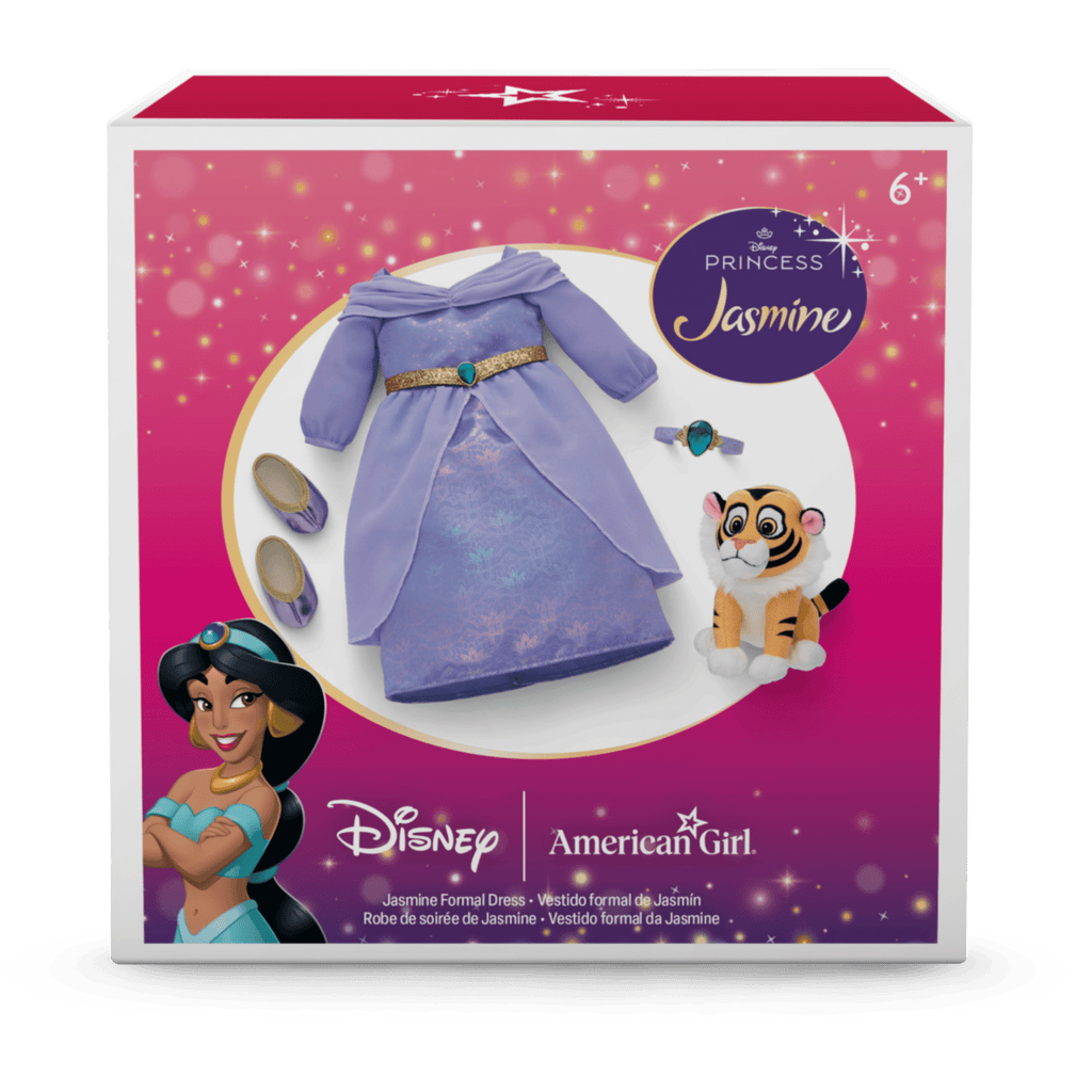 Disney Princess Jasmine Formal Dress, Baby Rajah & Accessories for 18-inch Dolls by American Girl® F9