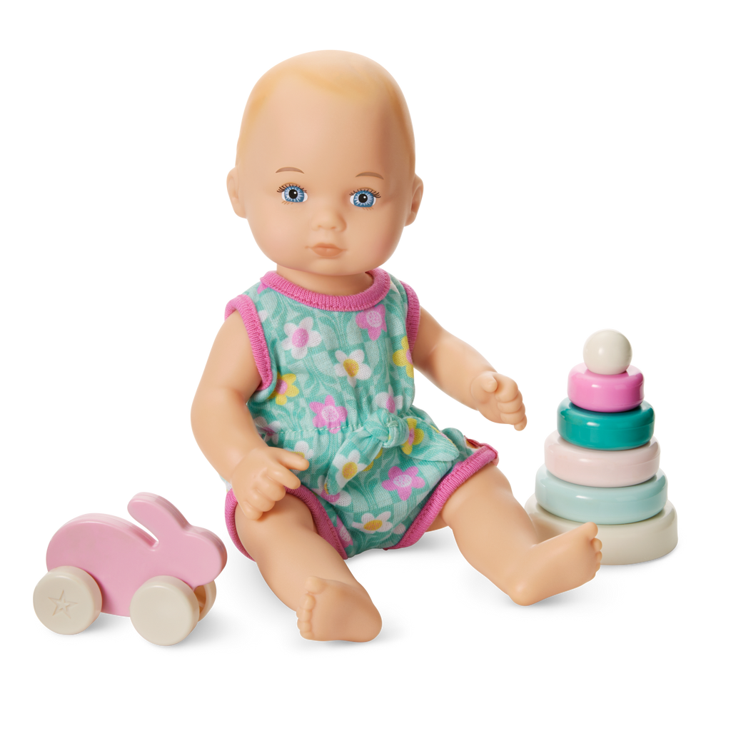 Little Bitty Baby™ Flower Romper & Play Set for 7.75-inch Dolls F2