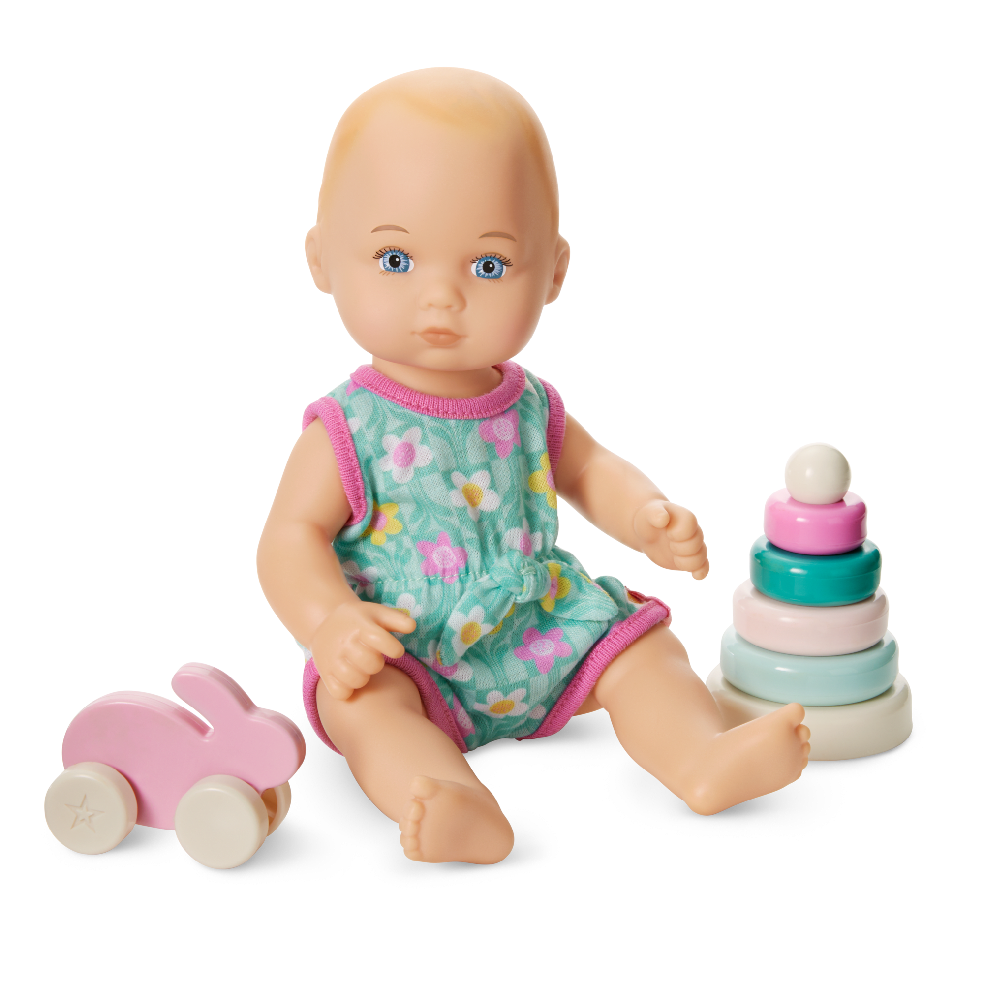 Little Bitty Baby™ Flower Romper & Play Set for 7.75-inch Dolls F2