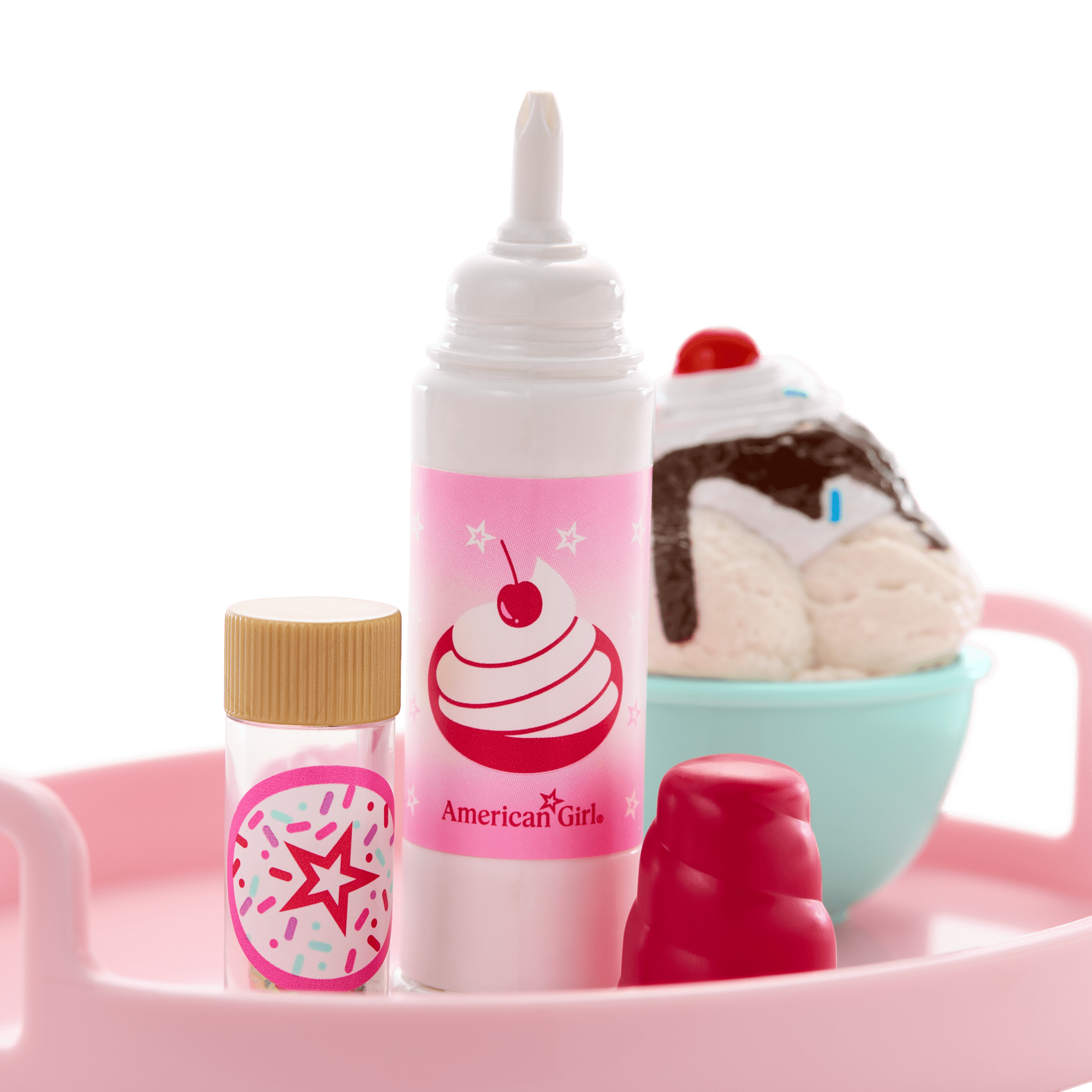 Sundaes for Two Set for 18-inch Dolls E4