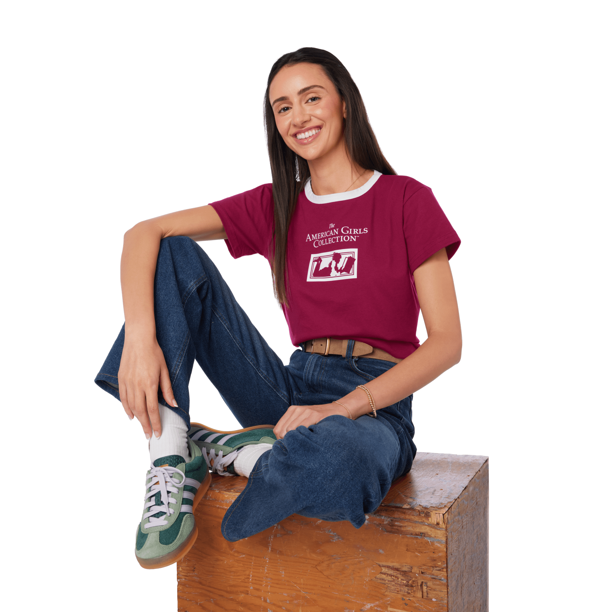 The American Girls Collection™ Ringer Tee for Adults C5