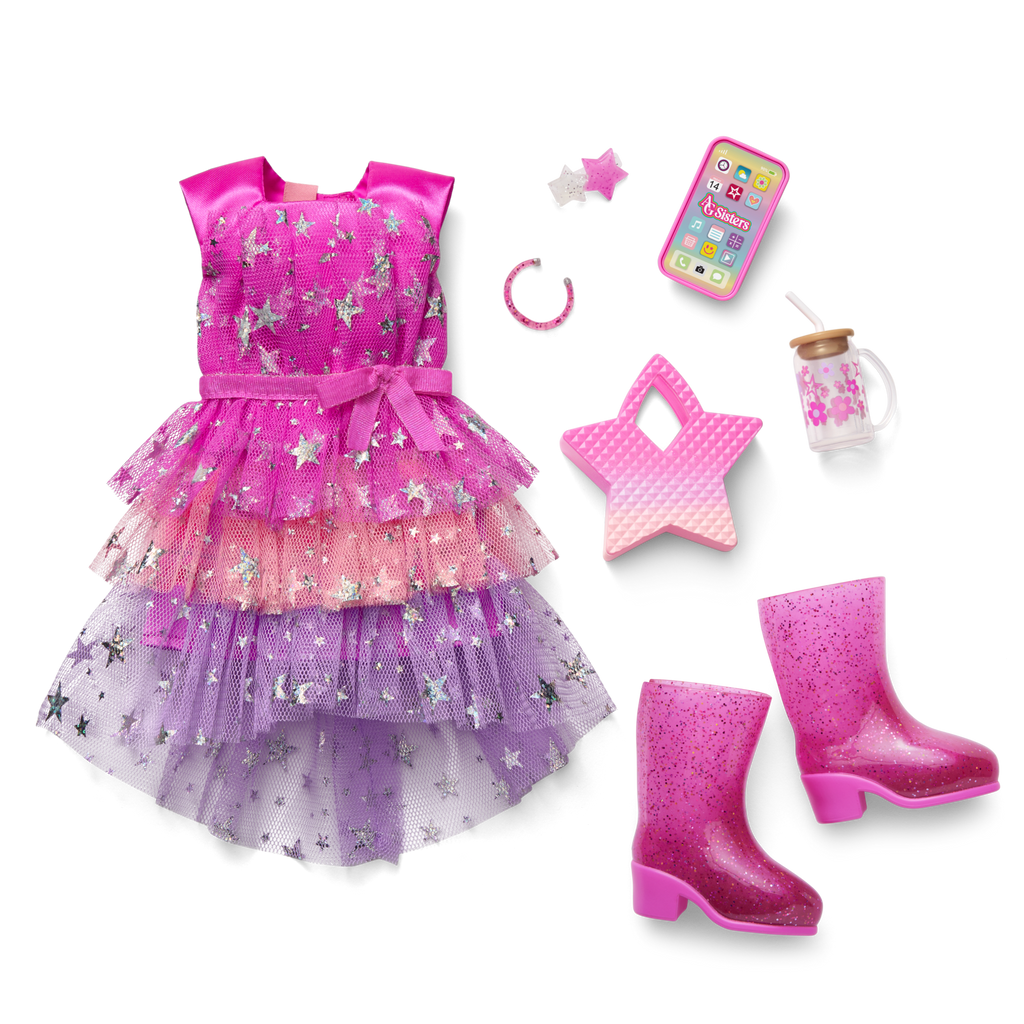 AG Sisters™ Glitz & Glam Fashion Set E1