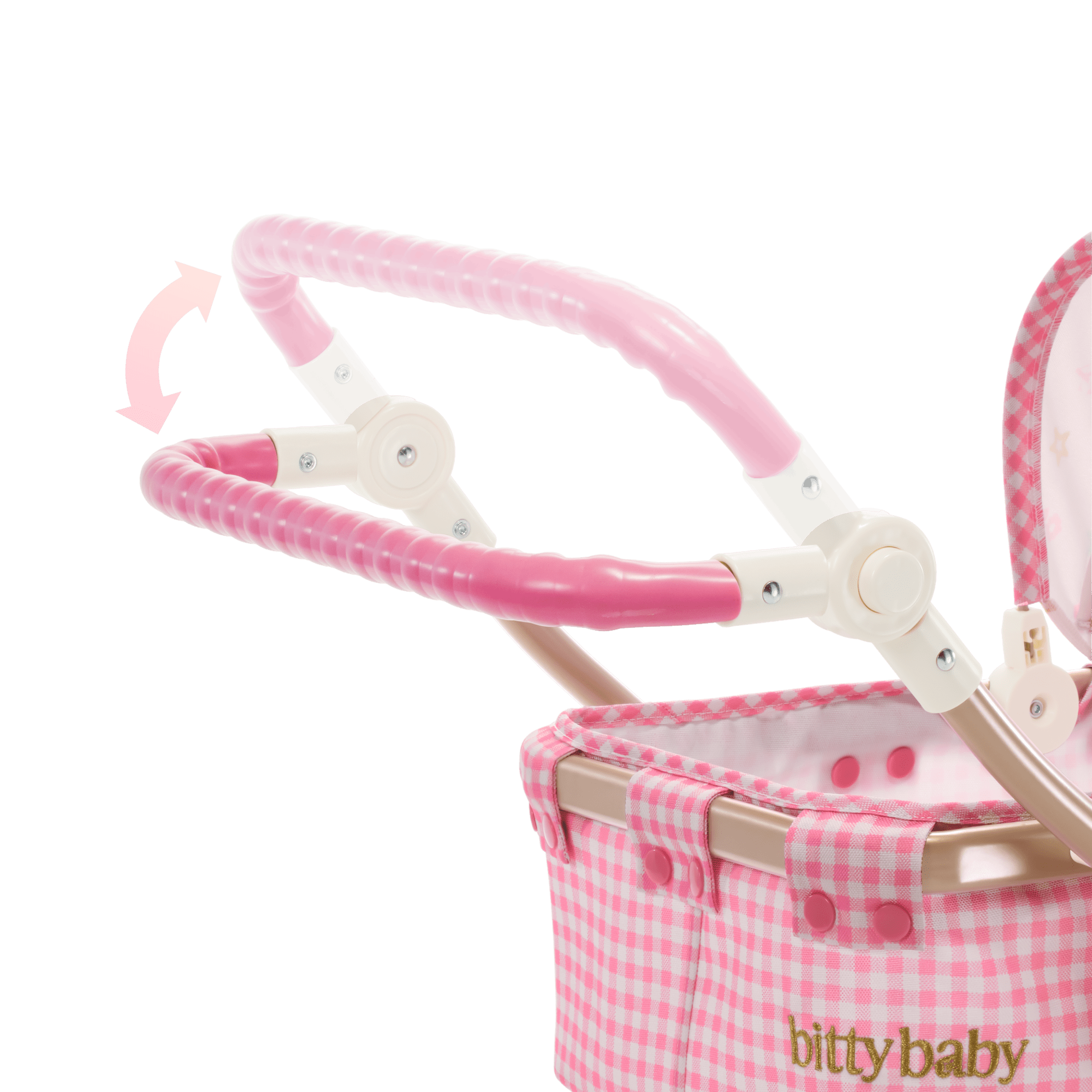 Bitty Baby® Luxe Bassinet Stroller D3