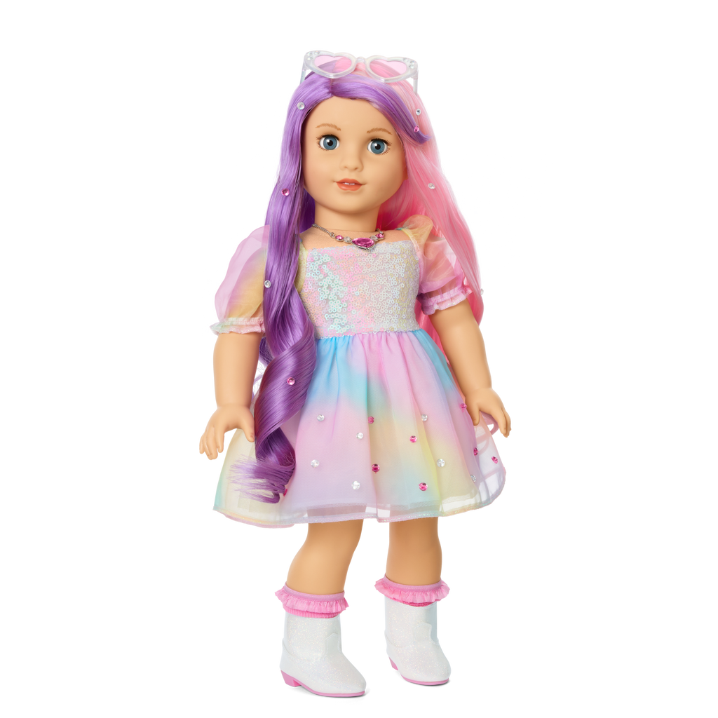 October Opal Obsession Outfit for 18-inch Dolls B9