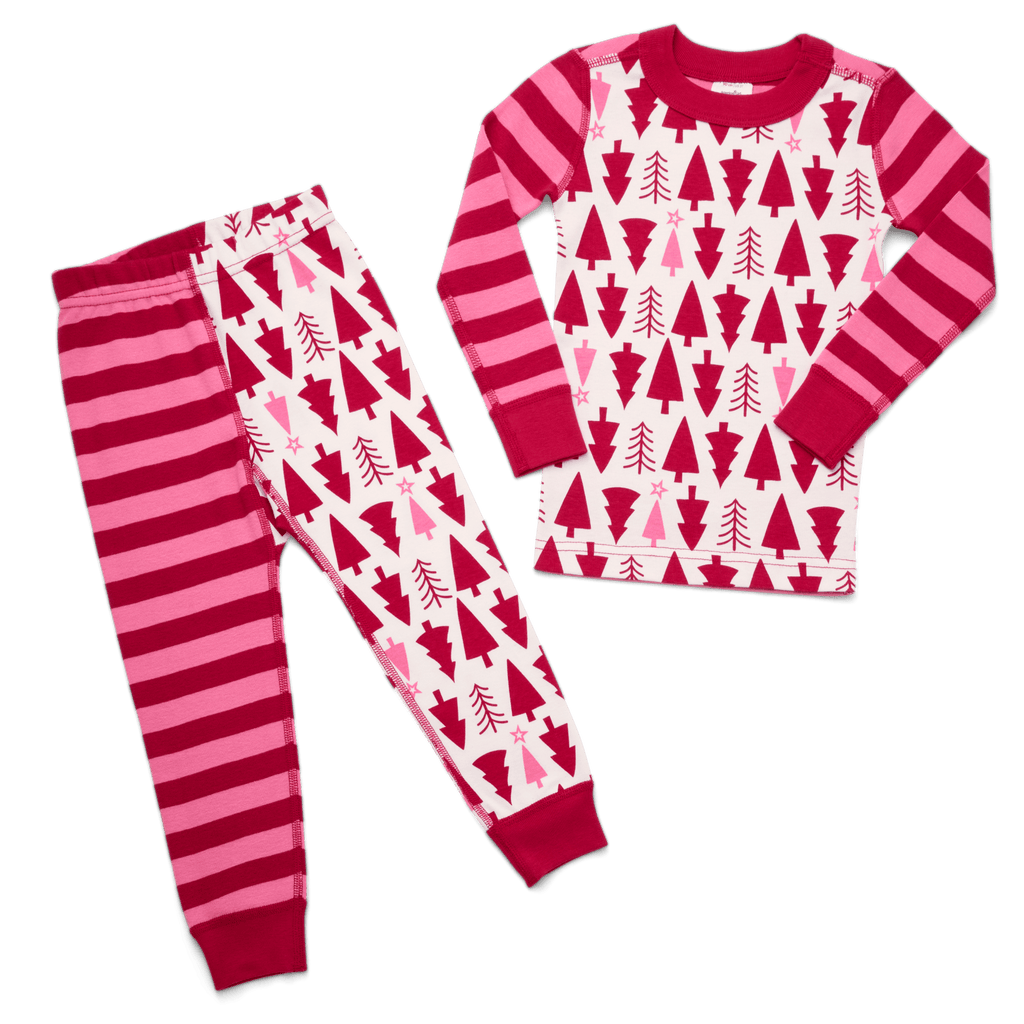 American Girl® x Hanna Andersson Holiday Treetops Pajamas for Little Girls & Girls F4