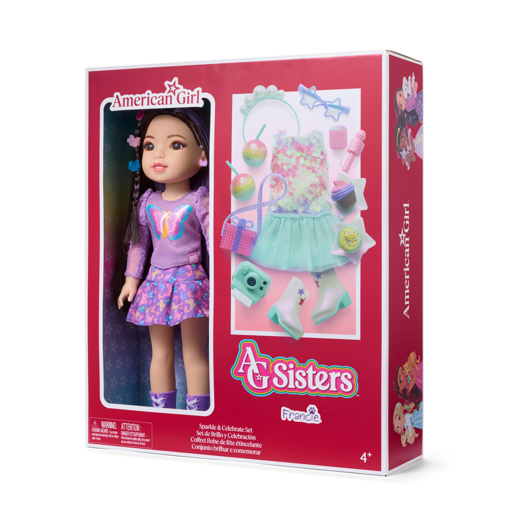 Francie’s™ Sparkle & Celebrate Set (AG Sisters™) A9