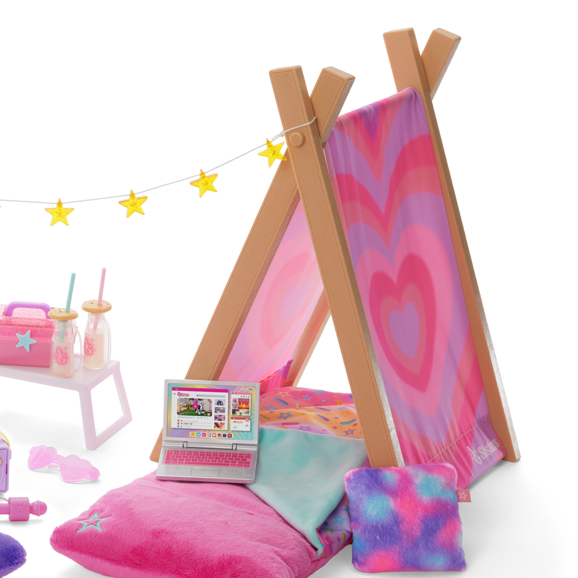 AG Sisters™ Glamping Girls Sleepover Set D5