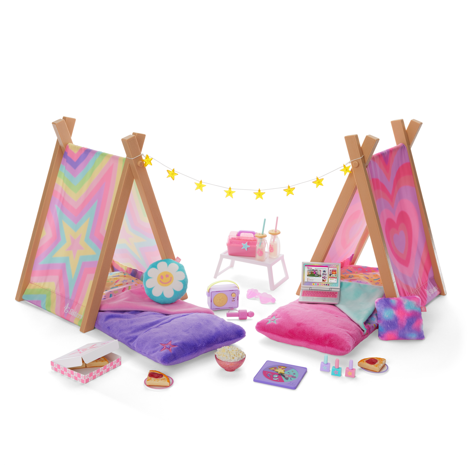 AG Sisters™ Glamping Girls Sleepover Set D5