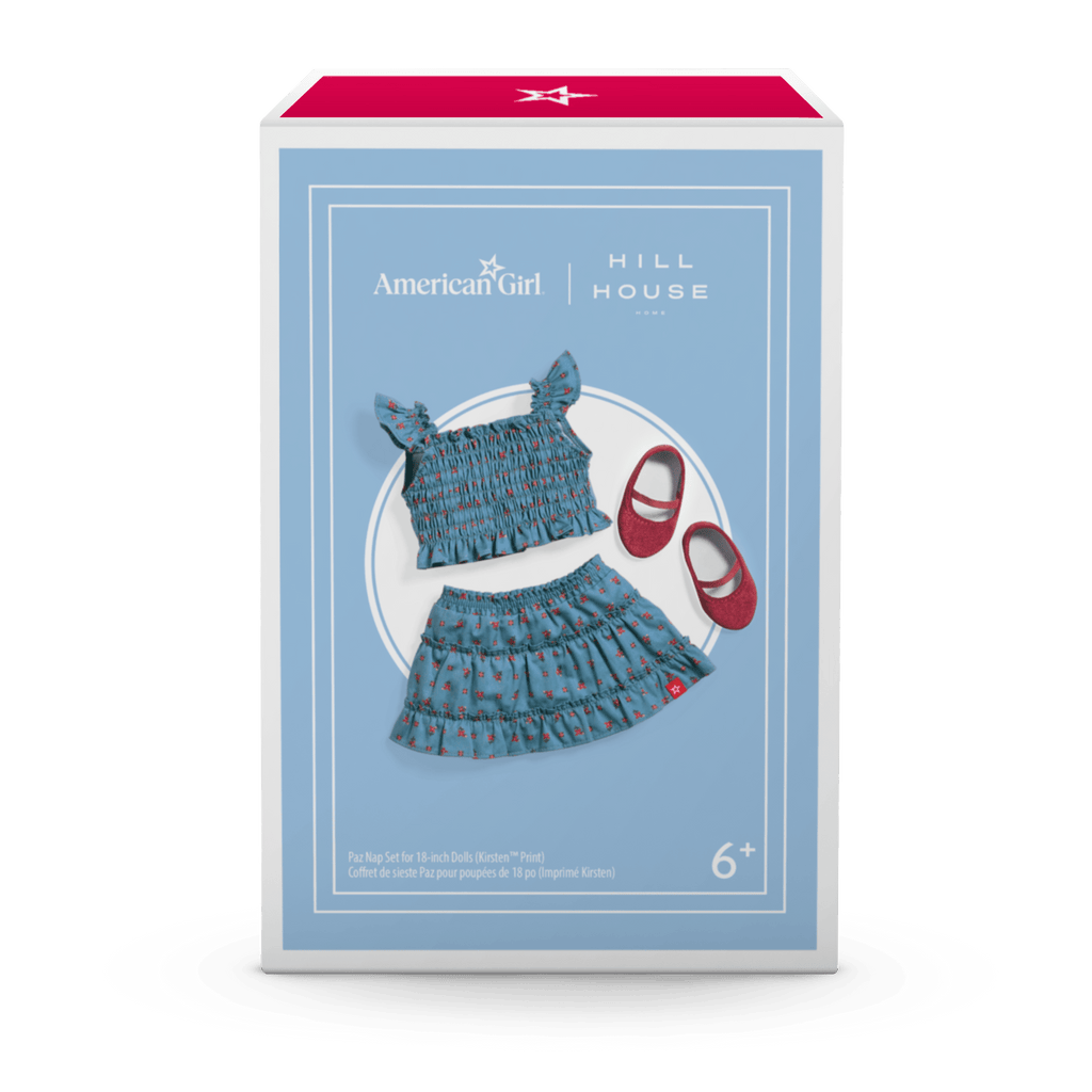 American Girl® x Hill House Home Paz Nap Set for 18-inch Dolls (Kirsten™ Print) F0