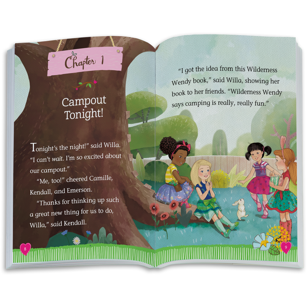 Willa’s Wilderness Campout Book (WellieWishers™) F8