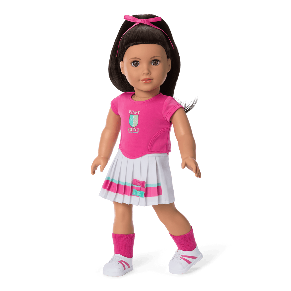 Raquel's™ Piney Point Pickleball Outfit for 18-inch Dolls (Girl of the Year™ 2026) A6