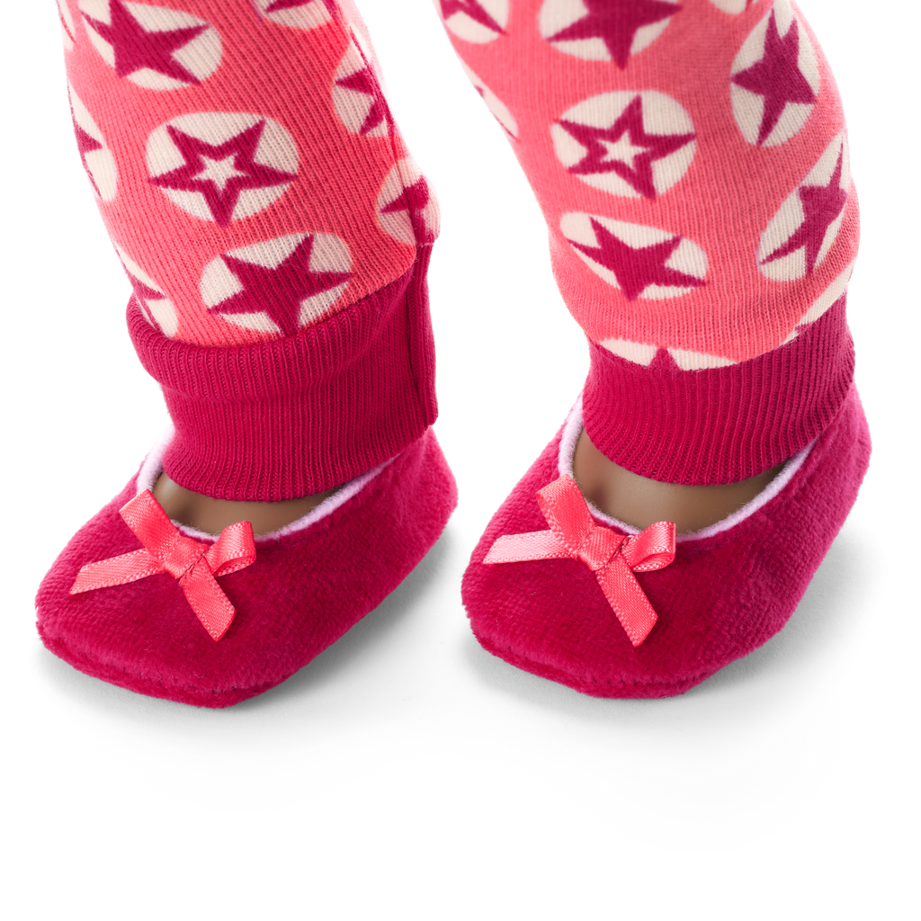 American Girl® x Hanna Andersson Berry Bright Stars Pajamas for 18-inch Dolls C5