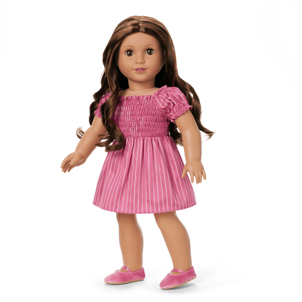 American Girl® x Hill House Home Athena Nap Dress for 18-inch Dolls (Addy™ Print) A9