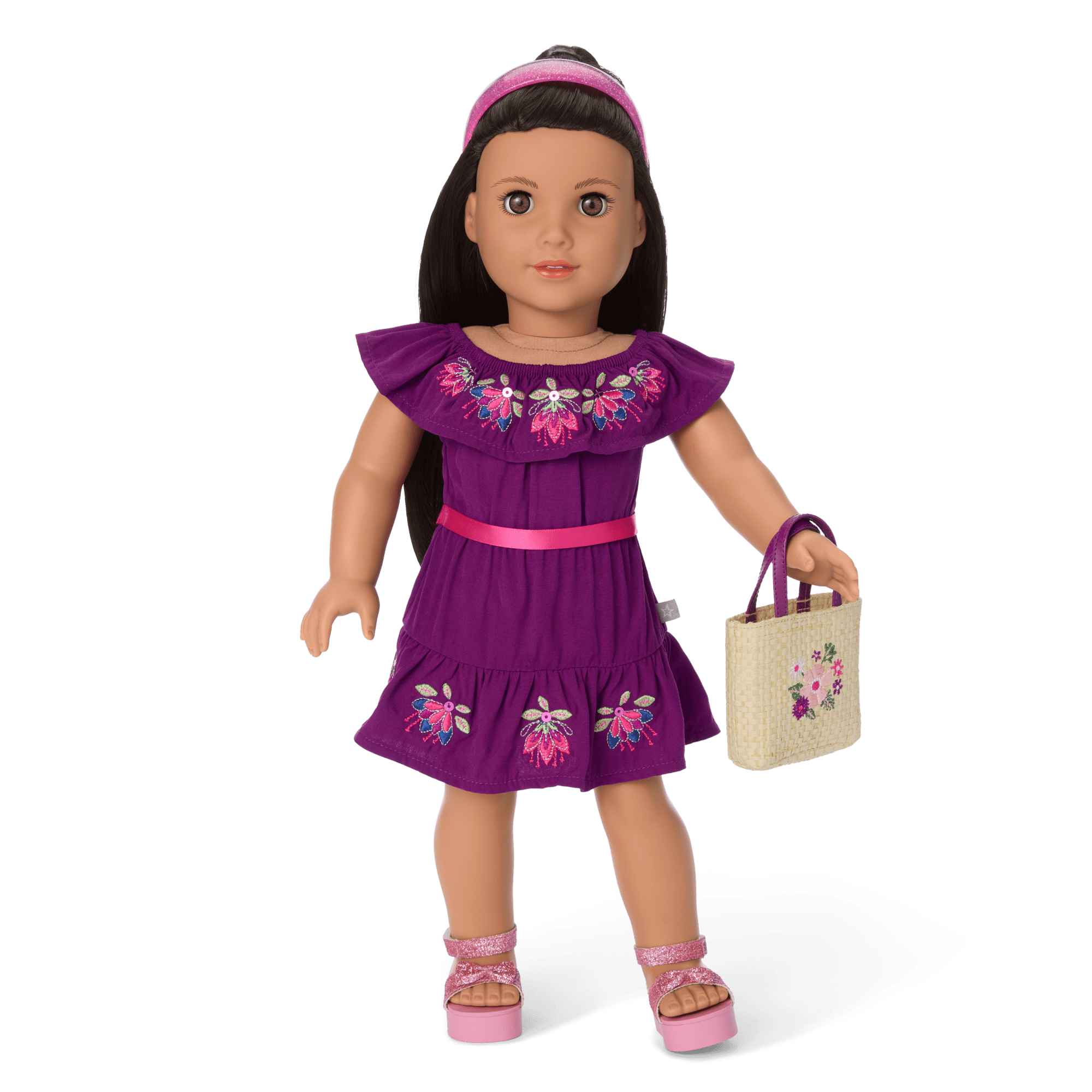 Raquel's™ Beach Party Dress for 18-inch Dolls (Girl of the Year™ 2026) B8