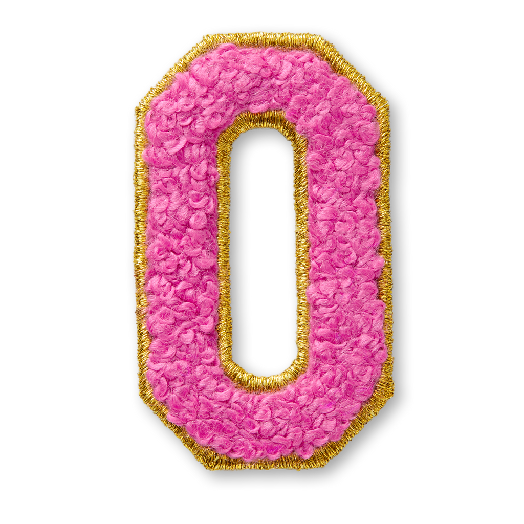 AG™ Letter O Stick-On Patch E9