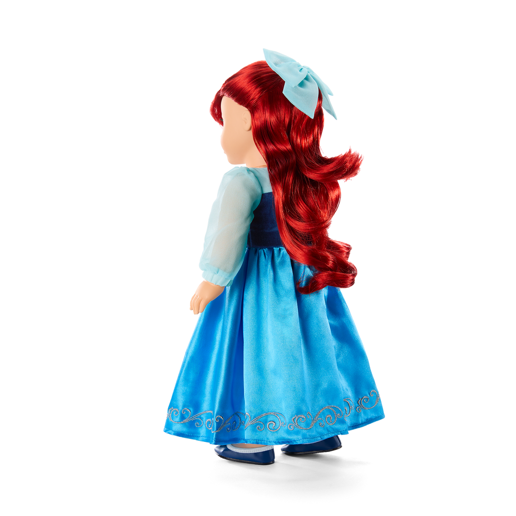 American Girl® Disney Princess Ariel Day Dress, Flounder & Accessories for 18-inch Dolls D3