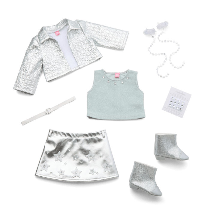 April Diamond Dazzle Outfit for 18-inch Dolls E0
