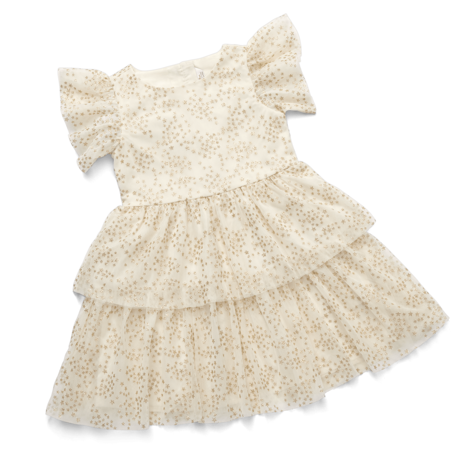 American Girl® x Janie and Jack Sparkly Cream Celebration Dress for Little Girls & Girls A3