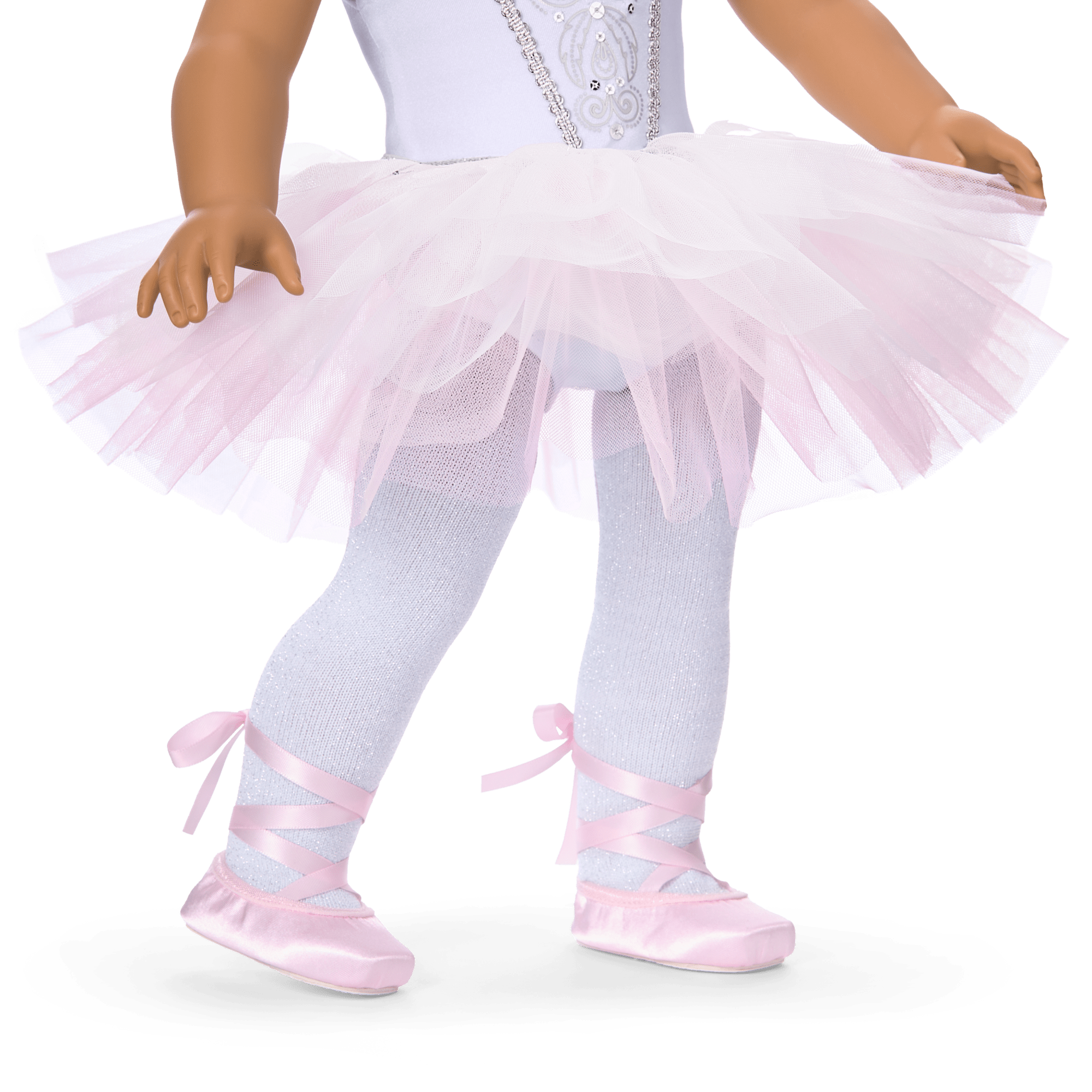 My First Ballet Recital Costume for 18-inch Dolls F1