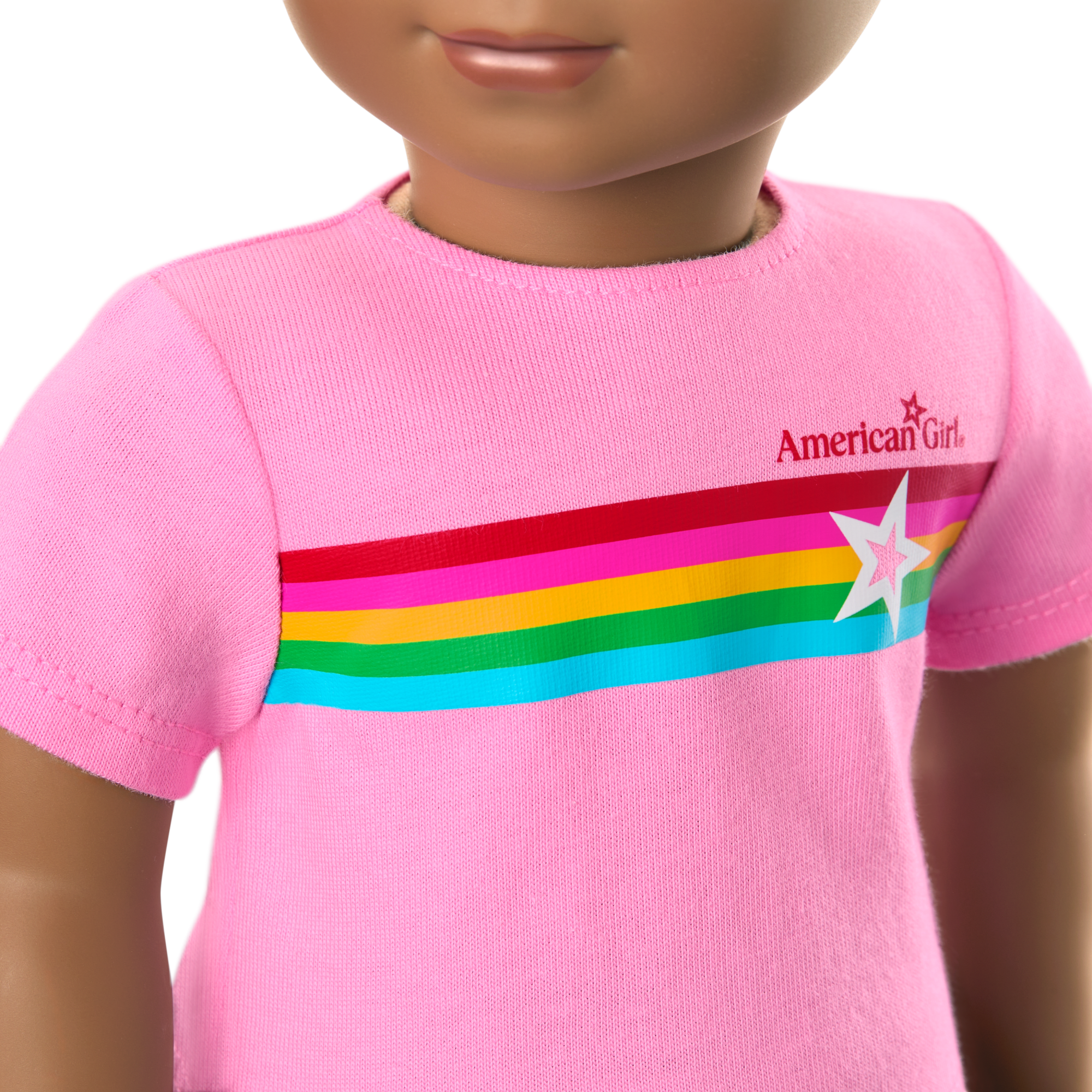 Truly Me™ 18-inch Doll #113 with curly dark-brown hair A0