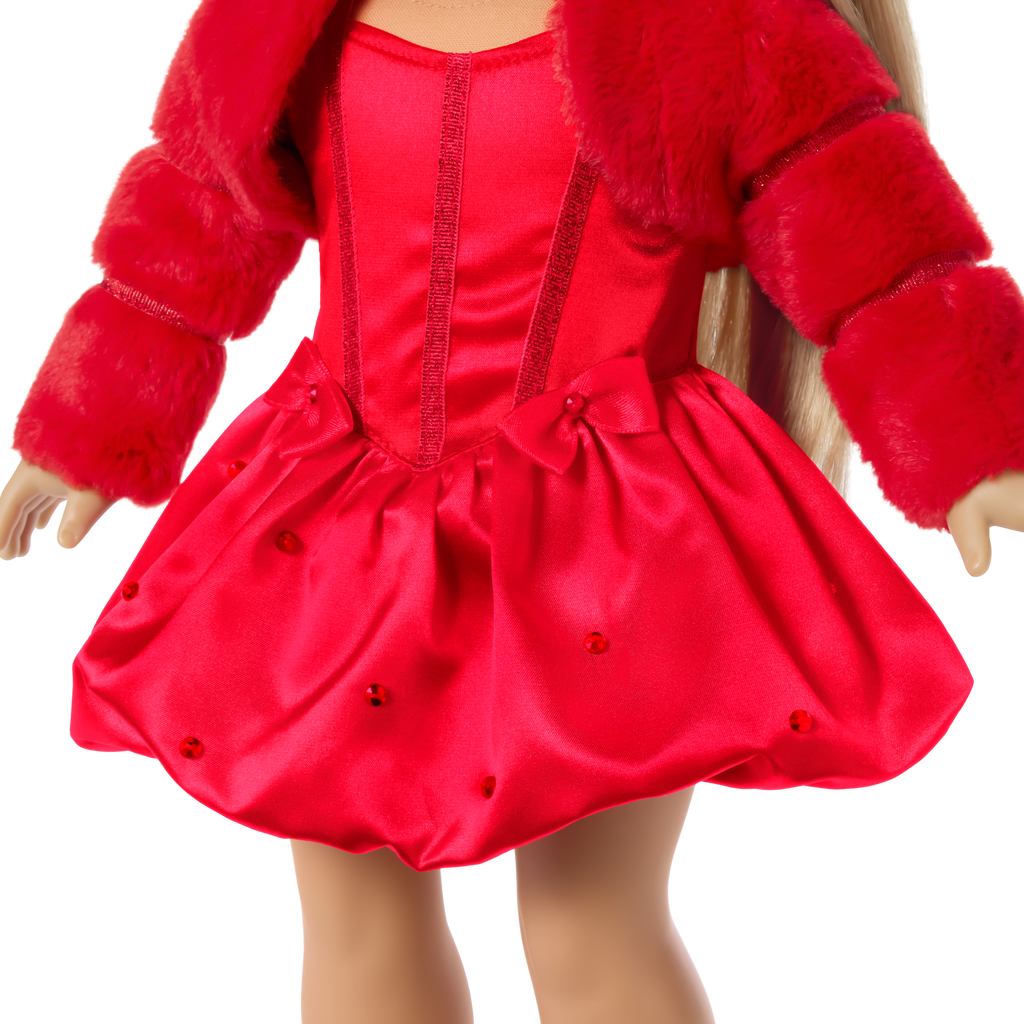 July Ruby Beauty Outfit for 18-inch Dolls B4