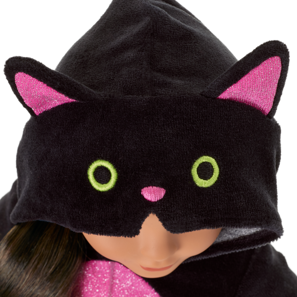 Claws & Cuddles Cat Costume for 18-inch Dolls A1