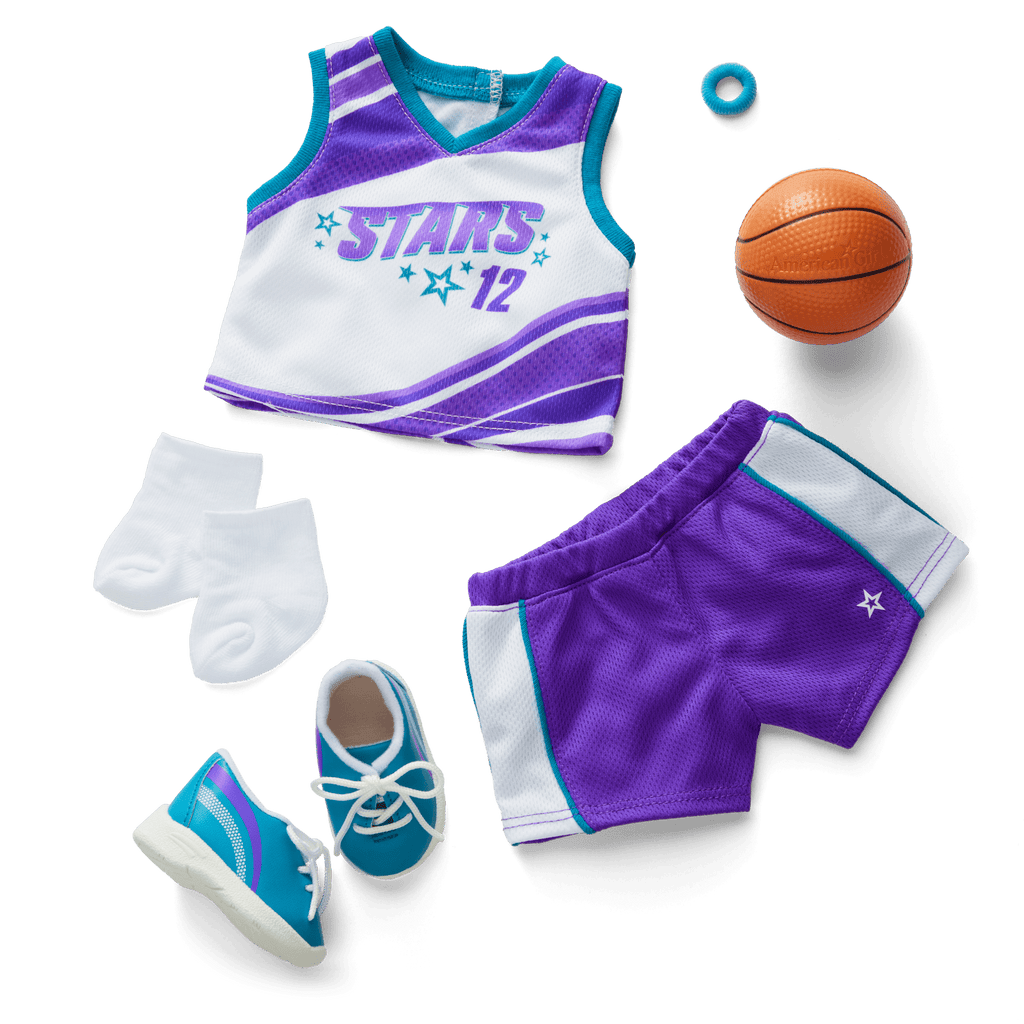 Star Player Basketball Outfit for 18-inch Dolls A7