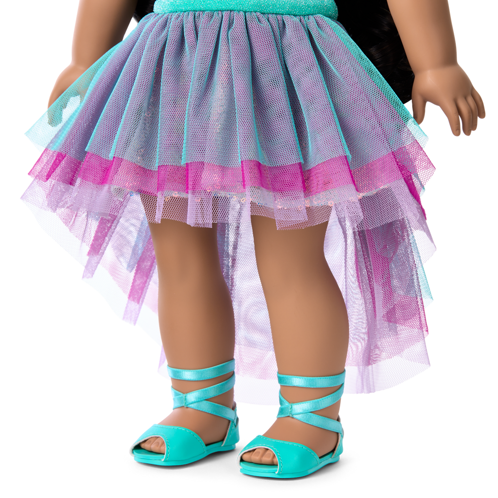 Glam Shimmering Ocean Outfit for 18-inch Dolls A3