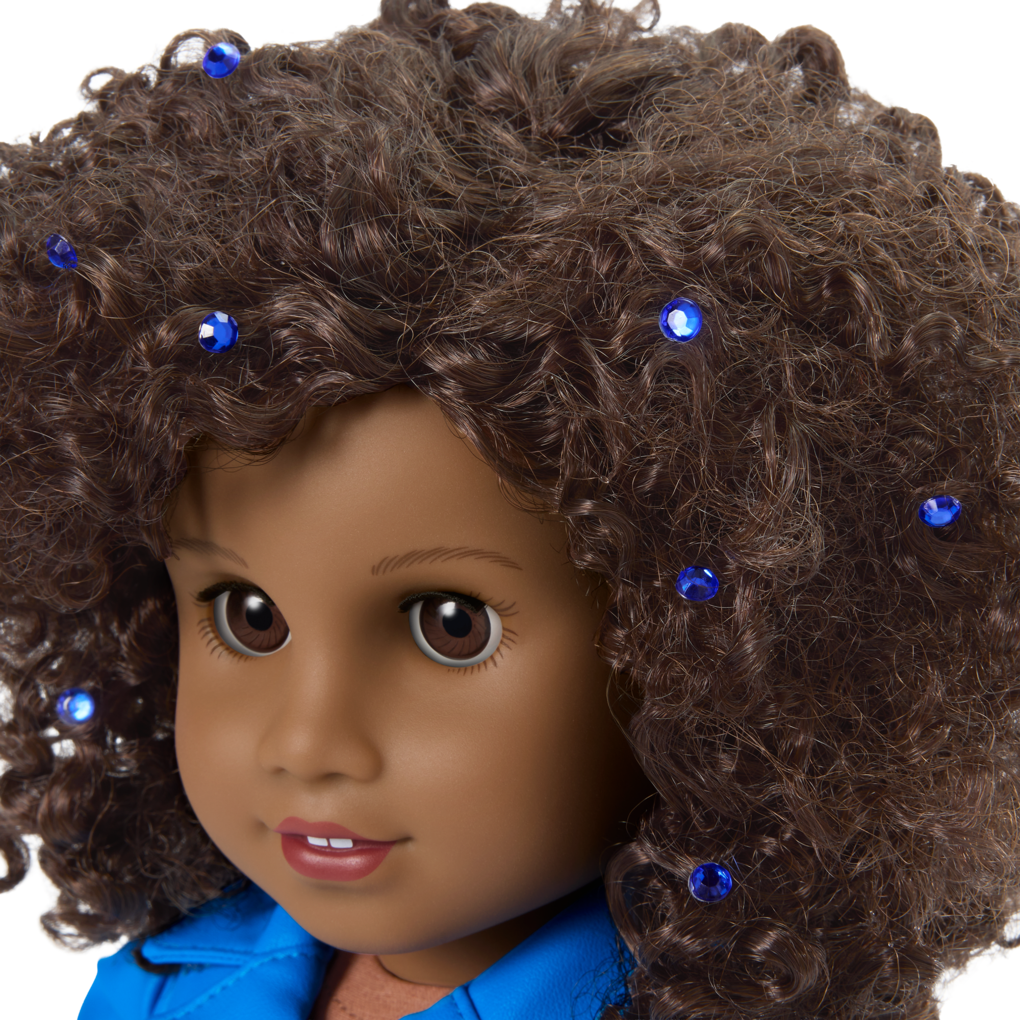 September Sapphire Sparkle Outfit for 18-inch Dolls C2