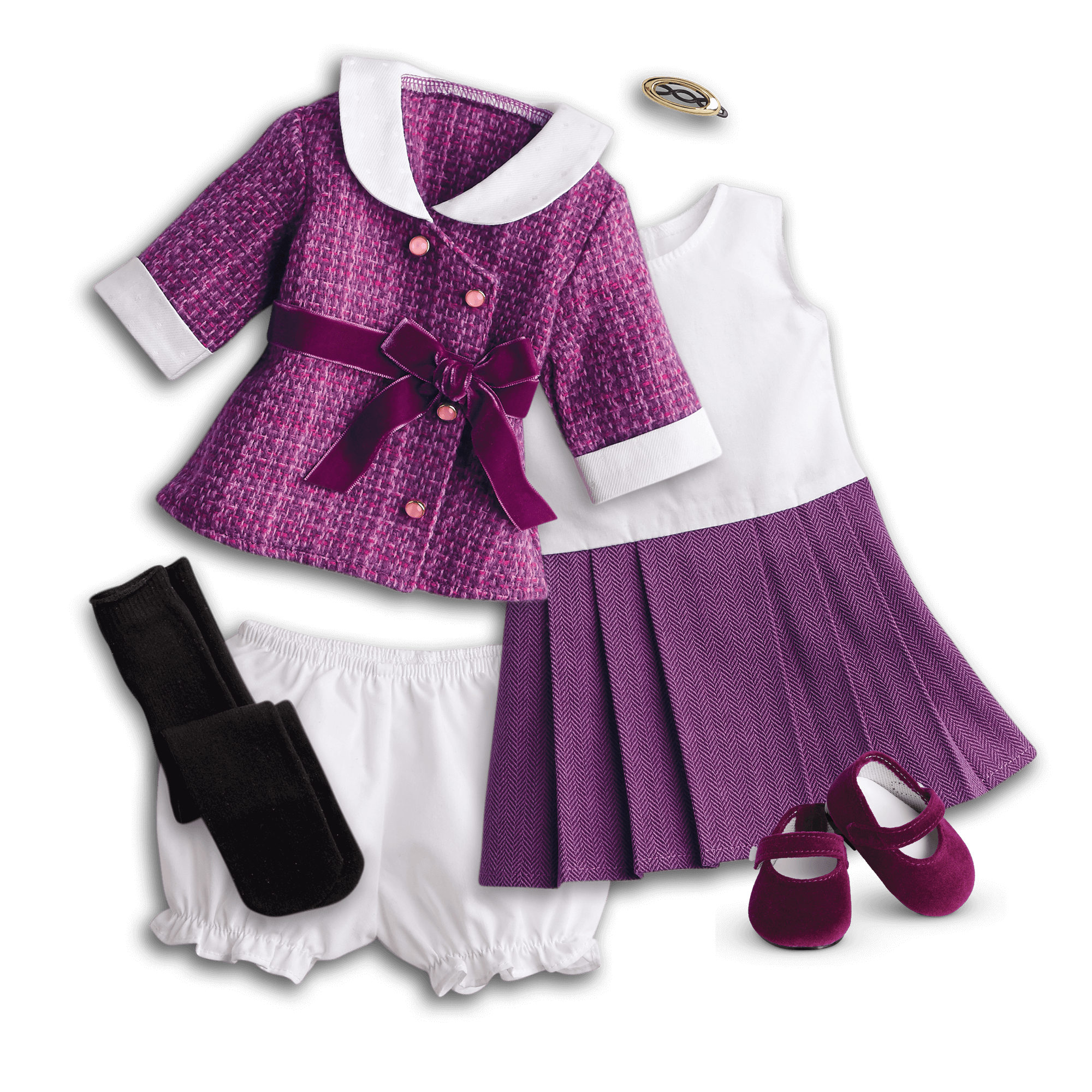 Rebecca™ 18-inch Doll & Book (Historical Characters) B6
