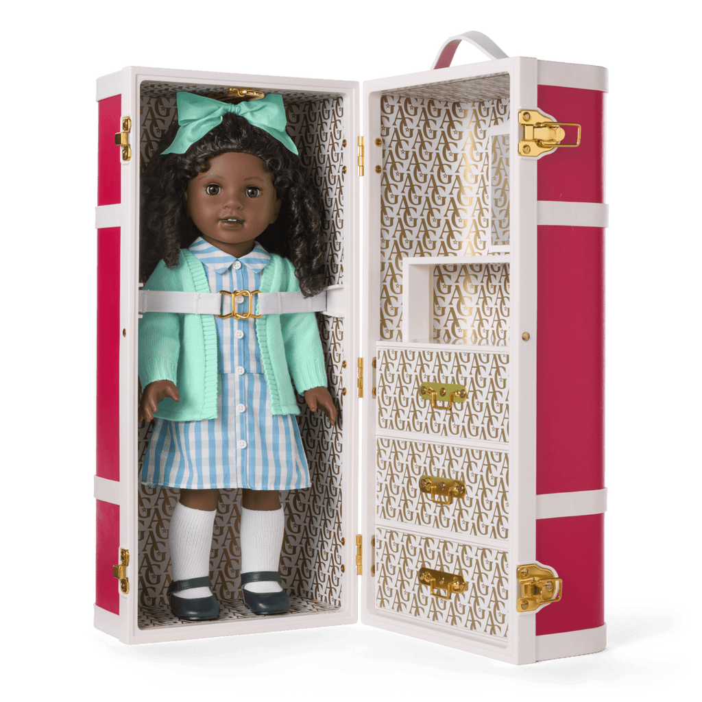 American Girl® Doll Storage Trunk D9