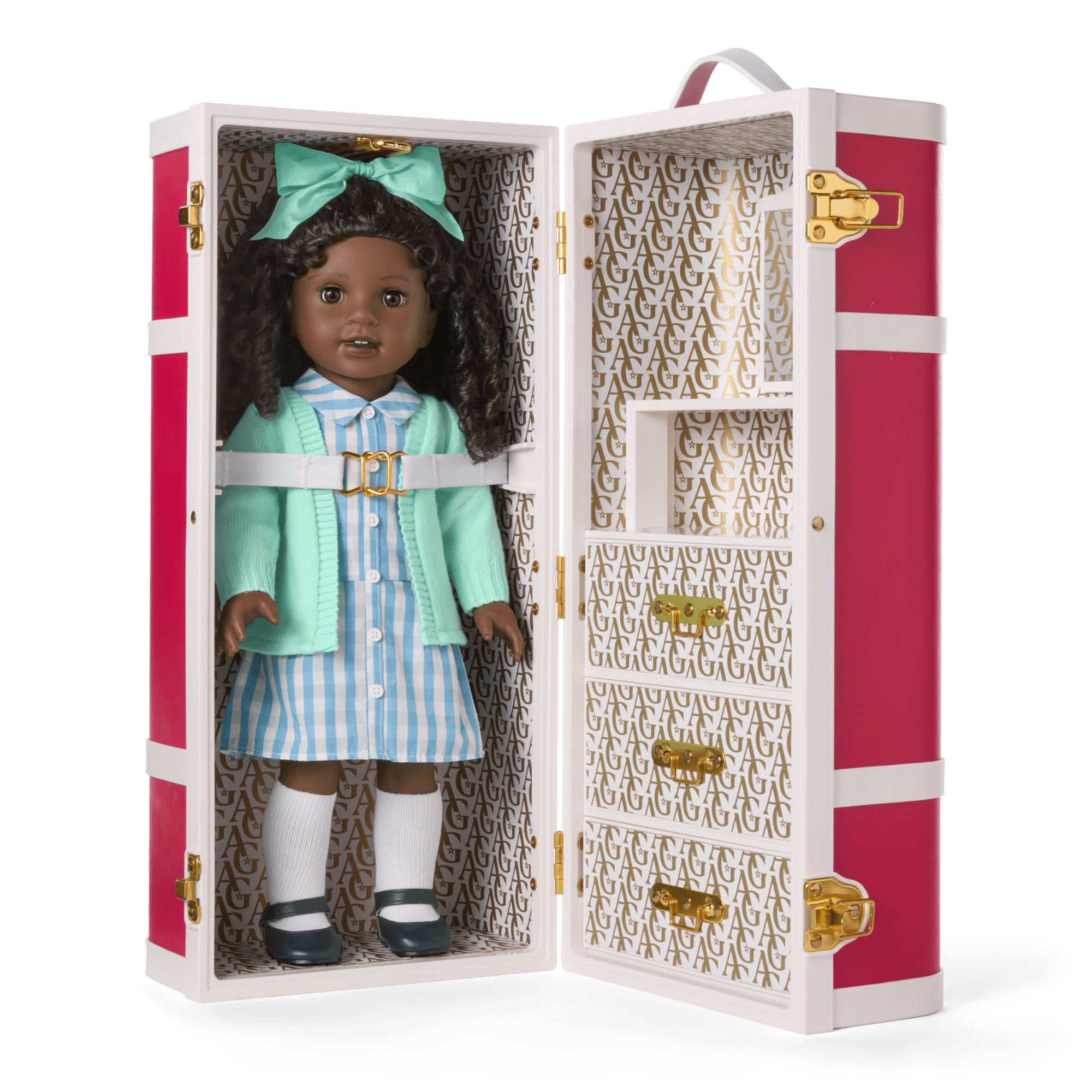 American Girl® Doll Storage Trunk D9