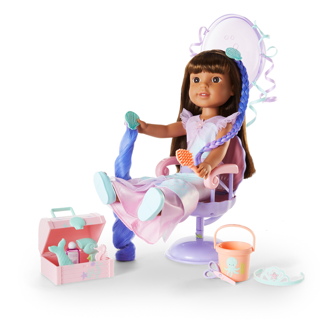 Seashell Salon Set for WellieWishers™ Dolls E4