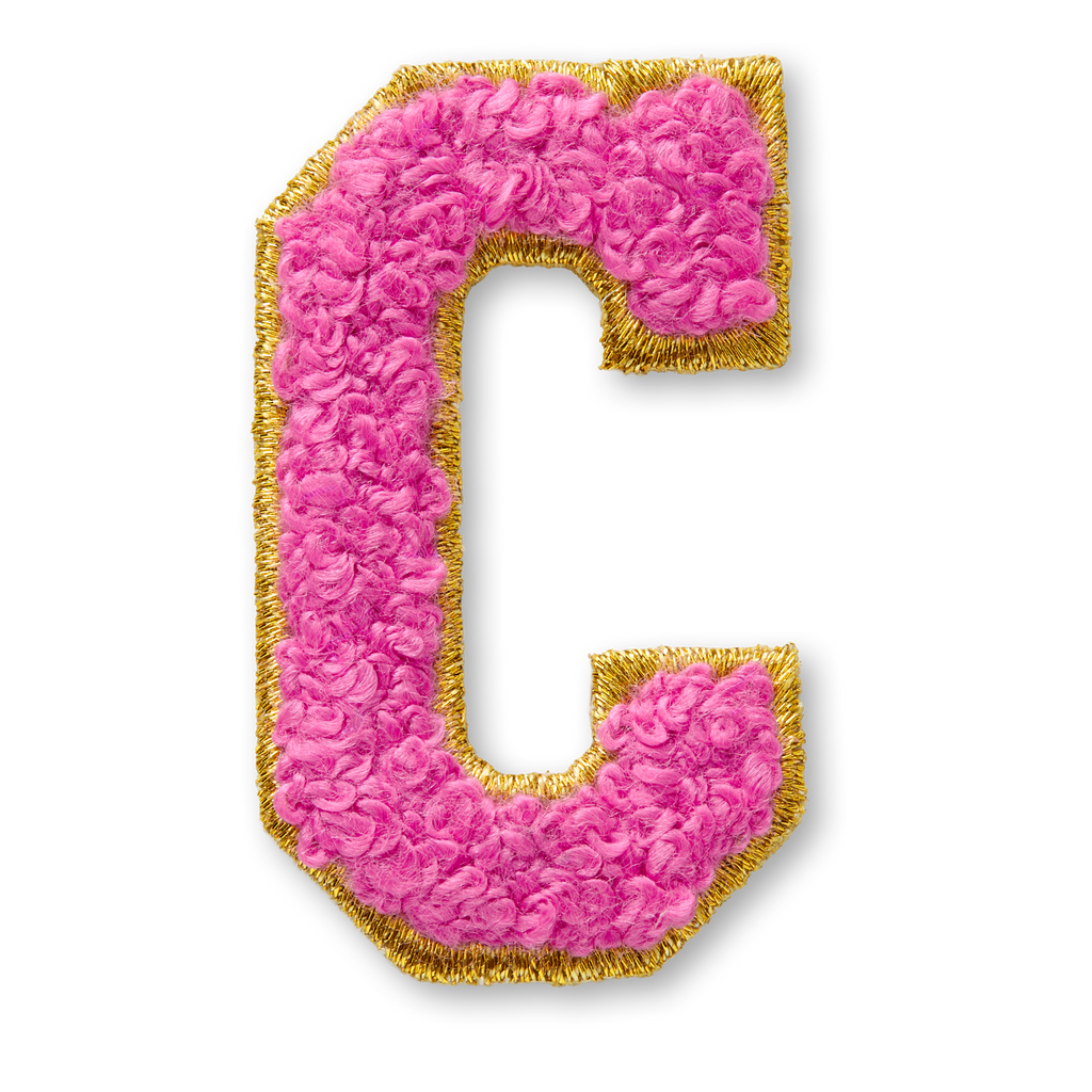 AG™ Letter C Stick-On Patch D1