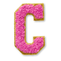 AG™ Letter C Stick-On Patch D1