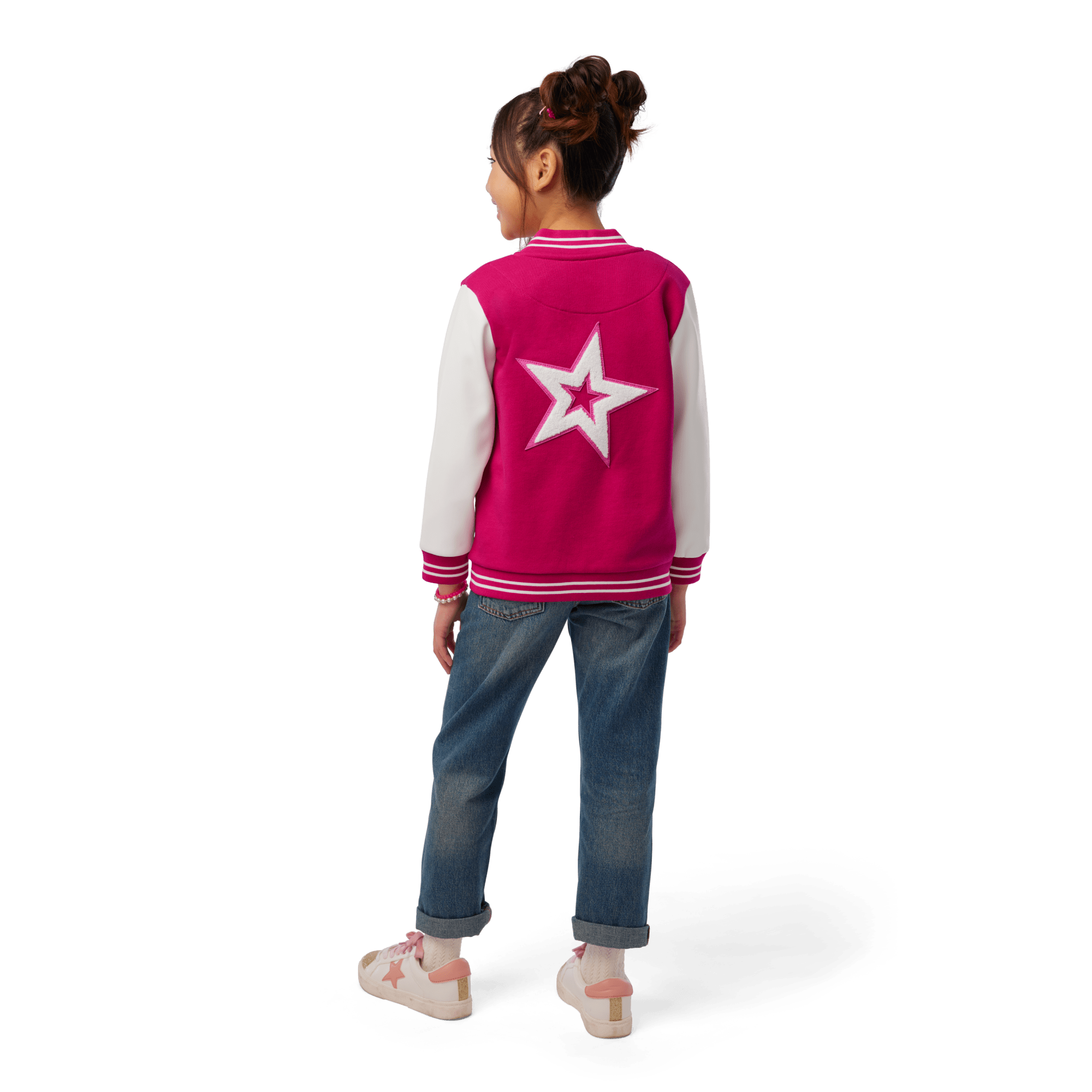 AG™ Star Squad Varsity Jacket for Girls C8