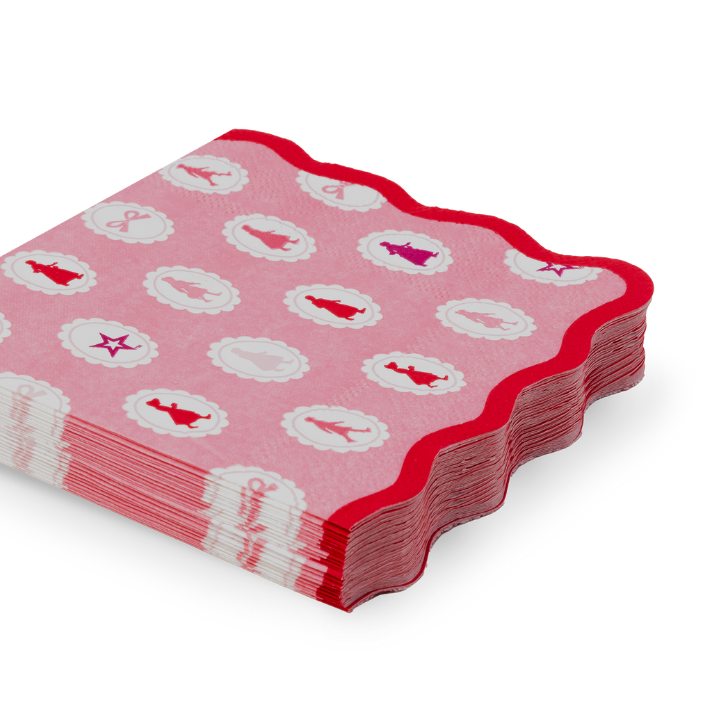 American Girl™ x Bonjour Fête Classic Characters Small Napkins (Set of 20) B2