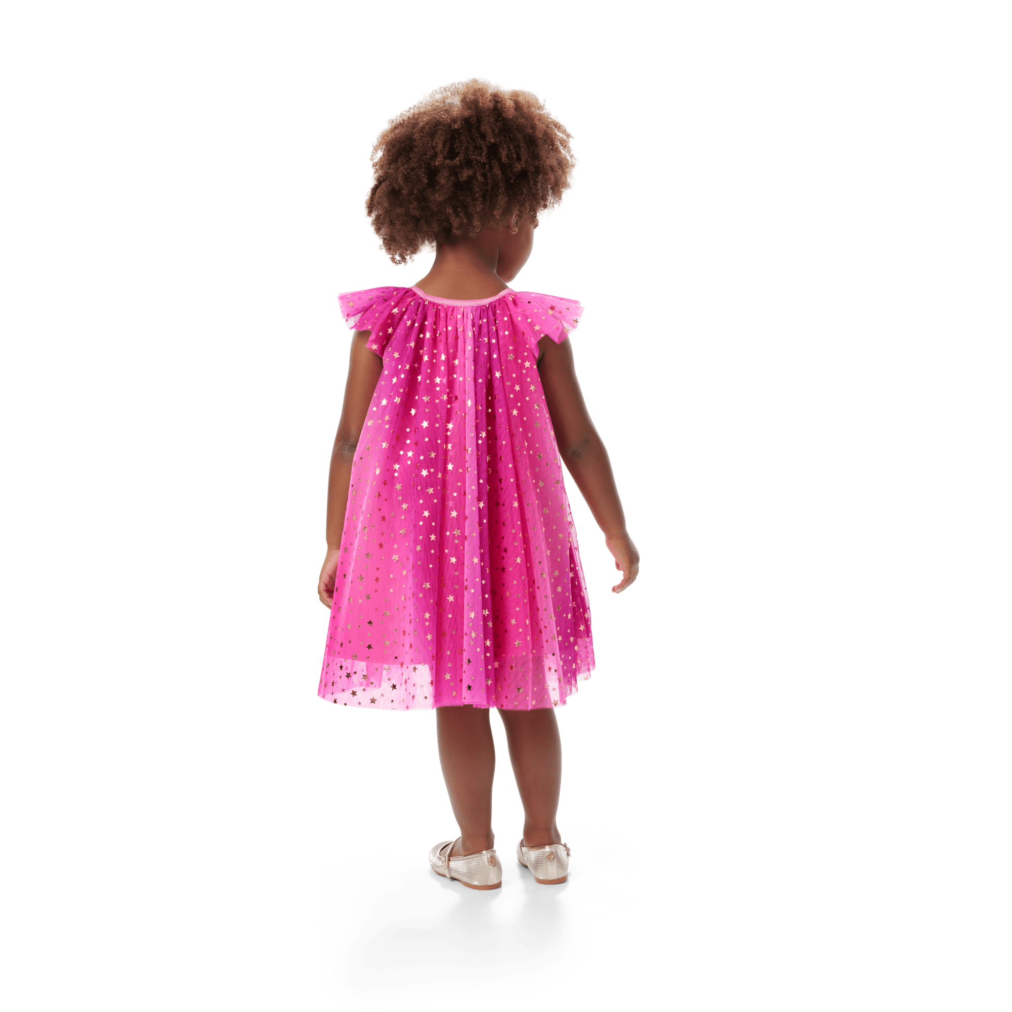 Pink Party-Ready Dress for Little Girls (Bitty Baby®) B6