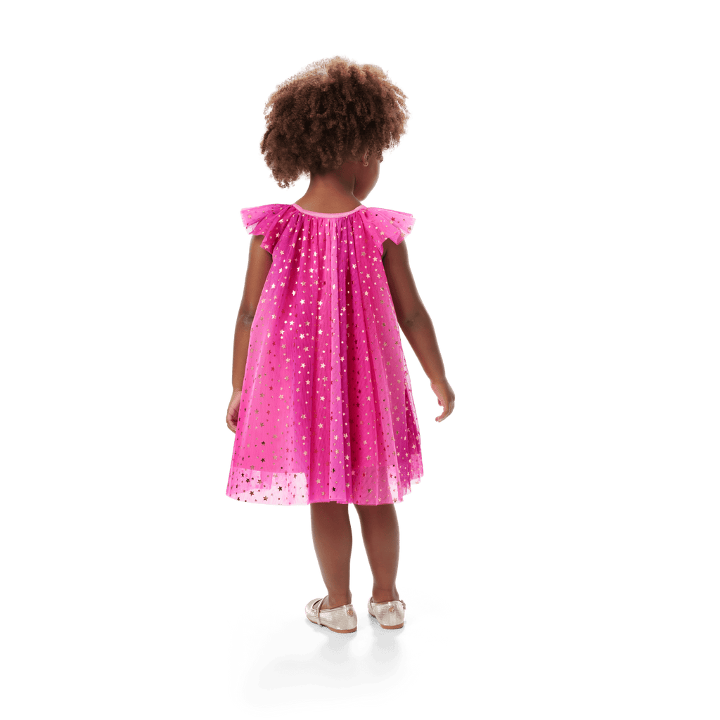 Pink Party-Ready Dress for Little Girls (Bitty Baby®) D0