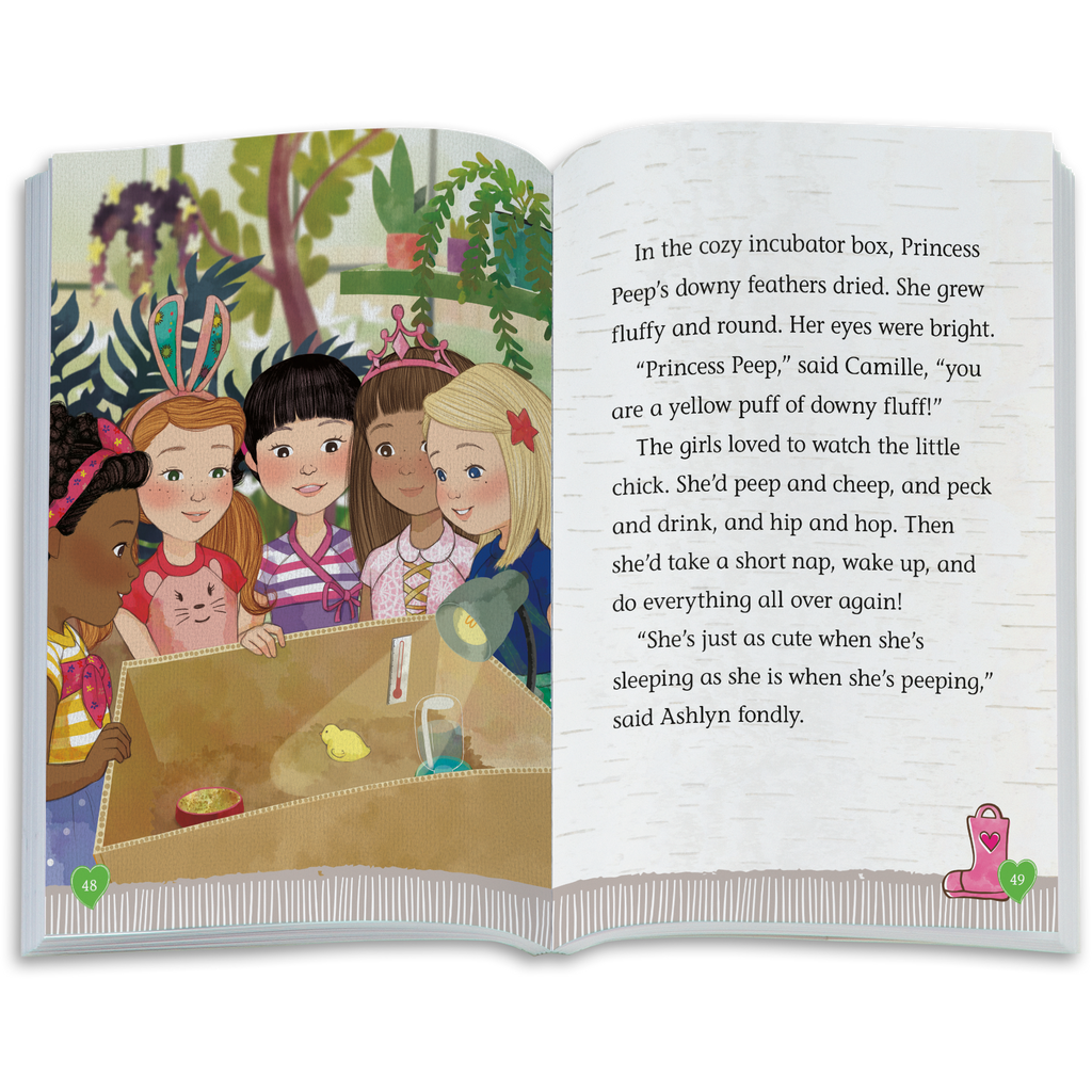 Emerson and Princess Peep Book (WellieWishers™) D8