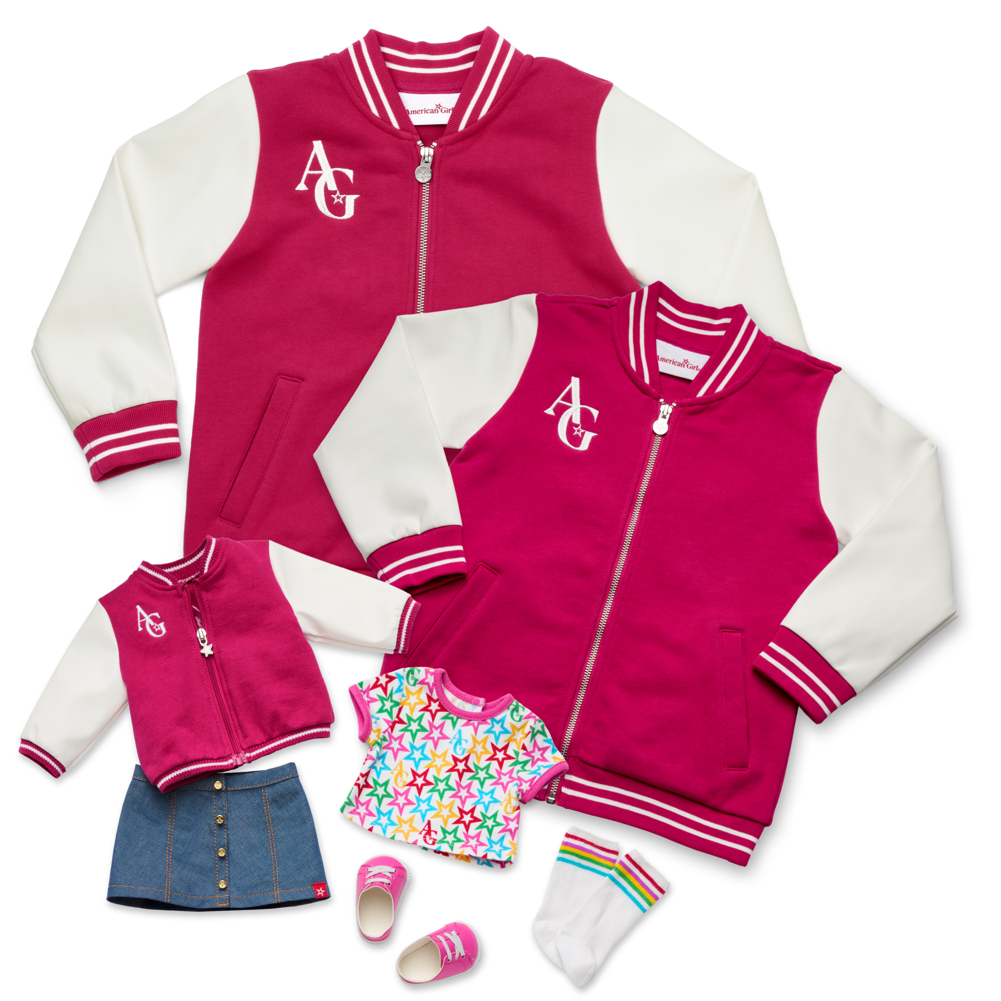 AG™ Star Squad Varsity Jacket for Adults B2