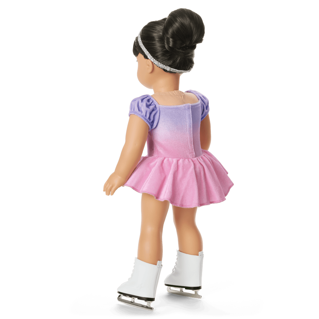 Spin in Style Figure-Skating Outfit for 18-inch Dolls F3