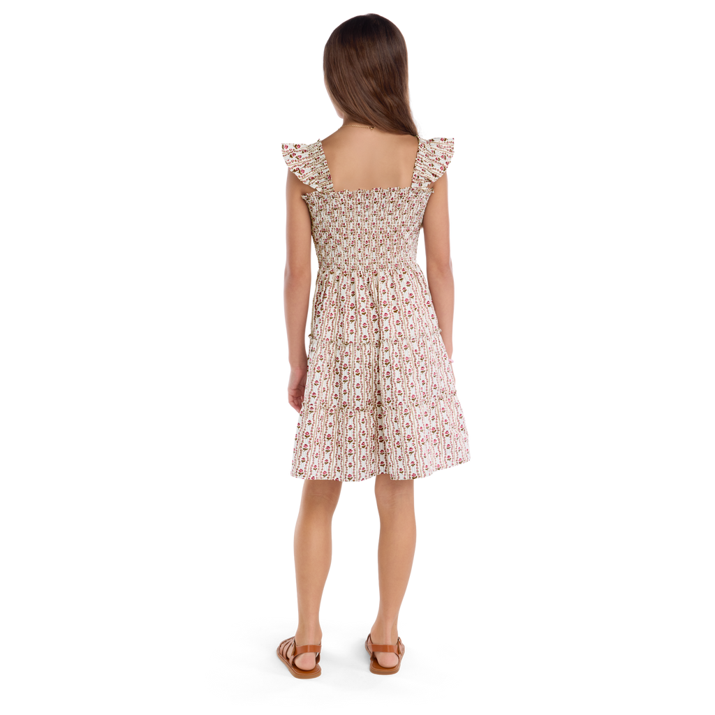 American Girl® x Hill House Home Tiny Ellie Nap Dress for Girls (Felicity™ Print) A1