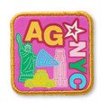 AG™ New York Stick-On Patch F5