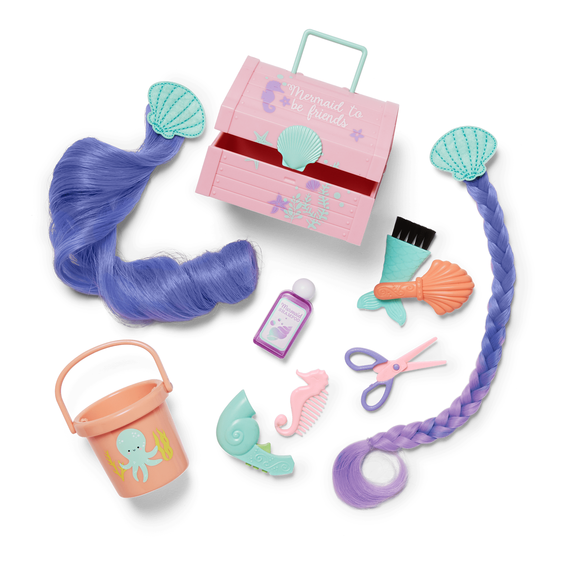 Seashell Salon Set for WellieWishers™ Dolls E4