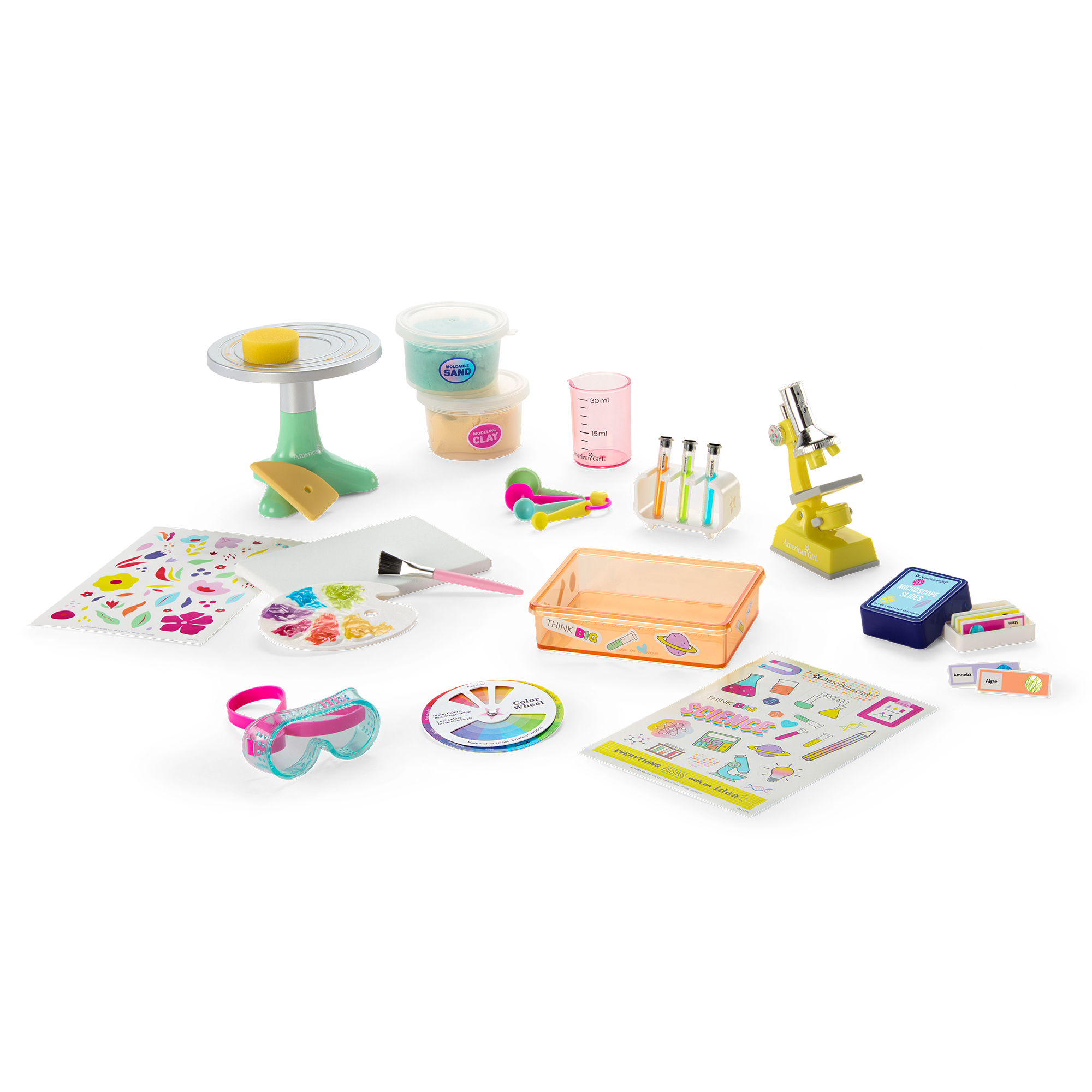 Love to Explore Art & Science Set for 18-inch Dolls A9