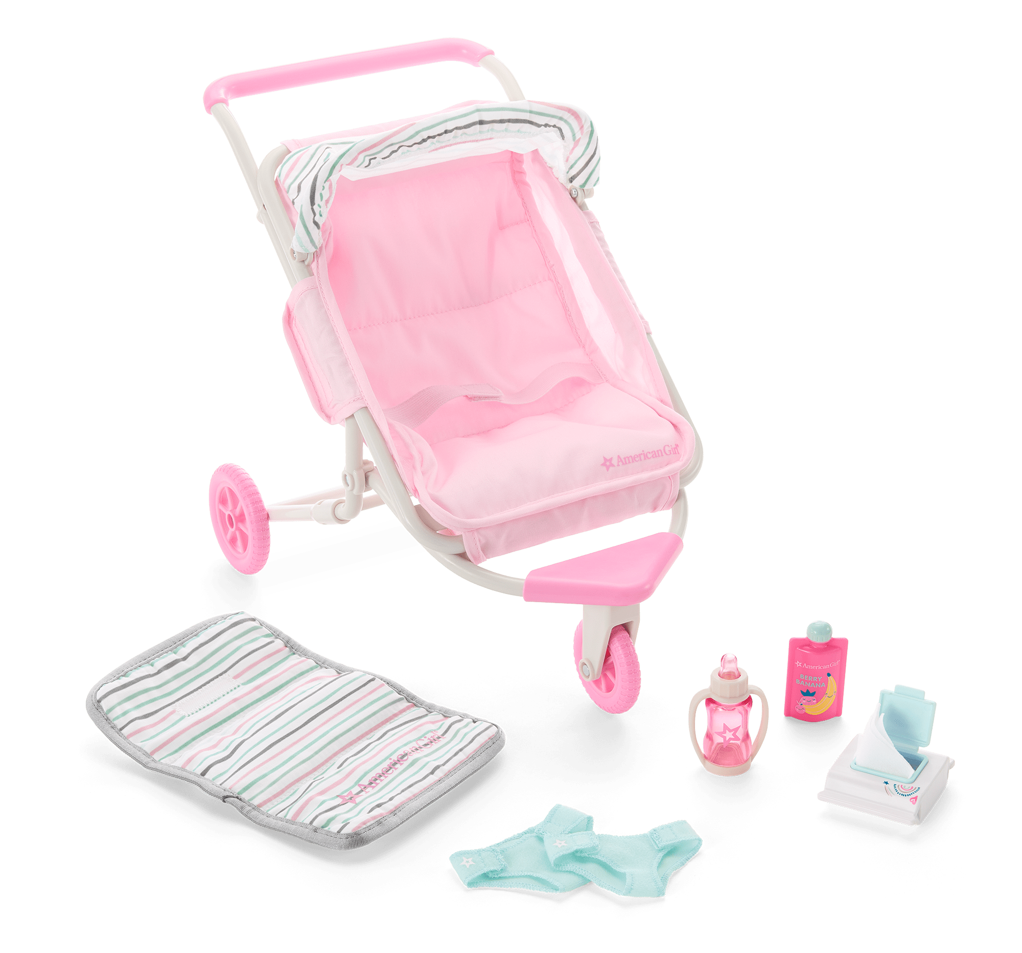 Little Bitty Baby™ Double Stroller Set for 7.75-inch Dolls C6