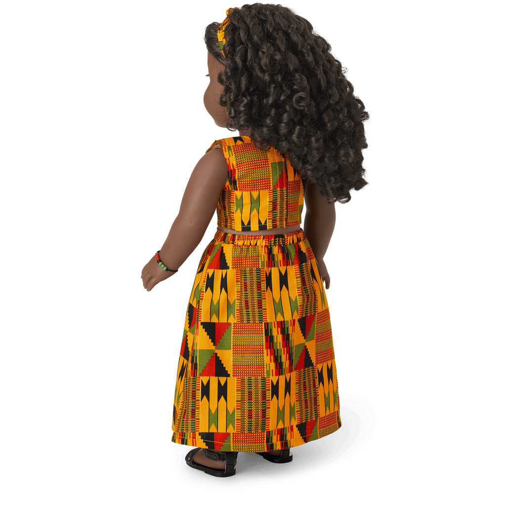 Kwanzaa Celebration Outfit for 18-inch Dolls B6