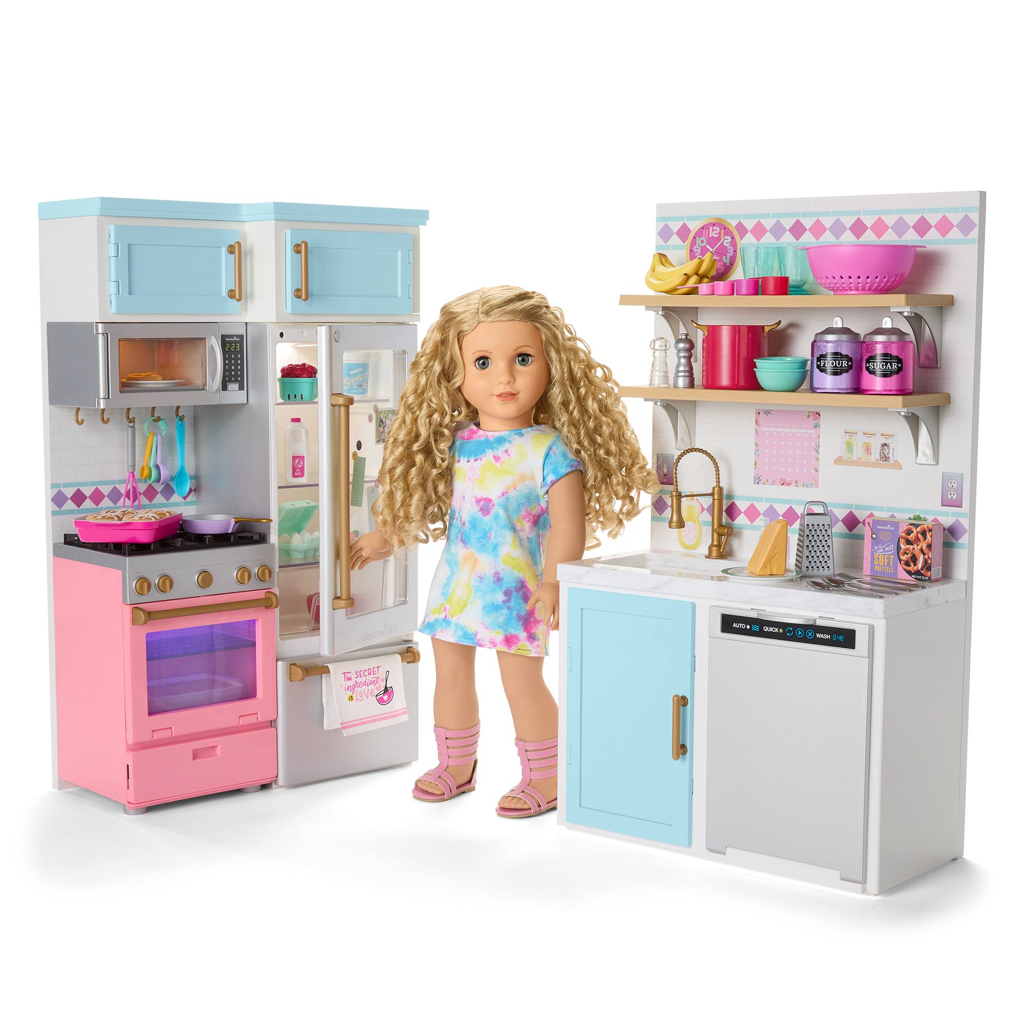 American Girl® Gourmet Kitchen for 18-inch Dolls F3
